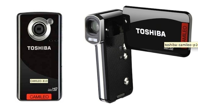 Videocámaras compactas de Toshiba