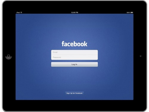 Facebook para iPad, disponible oficialmente