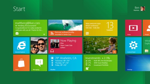 Microsoft presentó mejoras para Windows 8