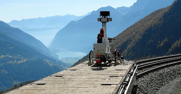 Viaja en tren por Suiza gracias a Google Street