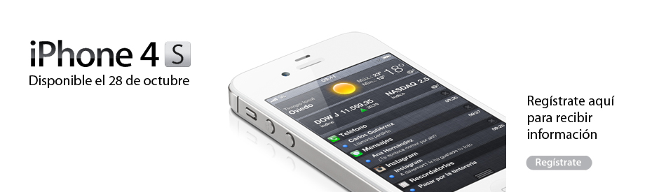 Vodafone es la primera en anunciar el iPhone 4S en España