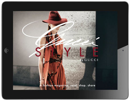 Gucci Style: revista interactiva de moda para iPad