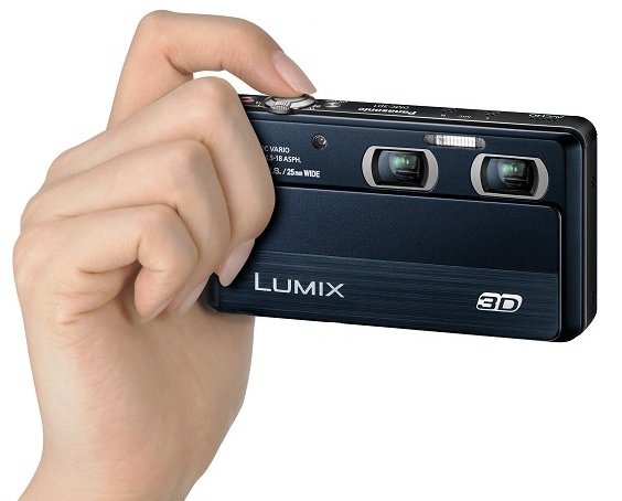 Panasonic también presenta su cámara compacta 3D