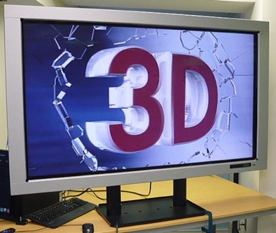La televisión  3D del futuro