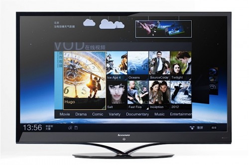 CES 2012: Lenovo K91, el primer Smart TV con Android 4.0
