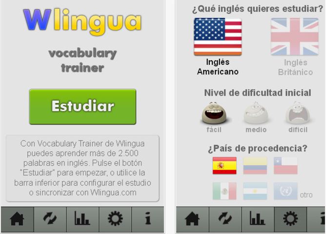 Aplicaciones Android para aprender inglés