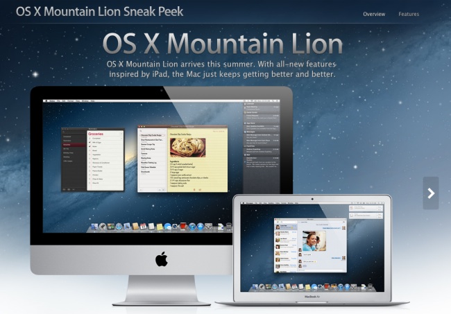 OSX Mountain Lion, nuevo felino a la vista