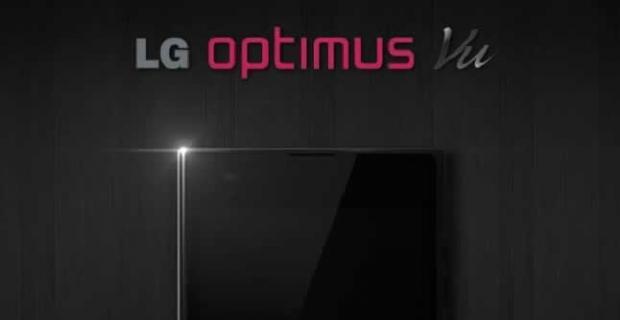LG Optimus Vu: sigue la moda de los smartphones gigantes