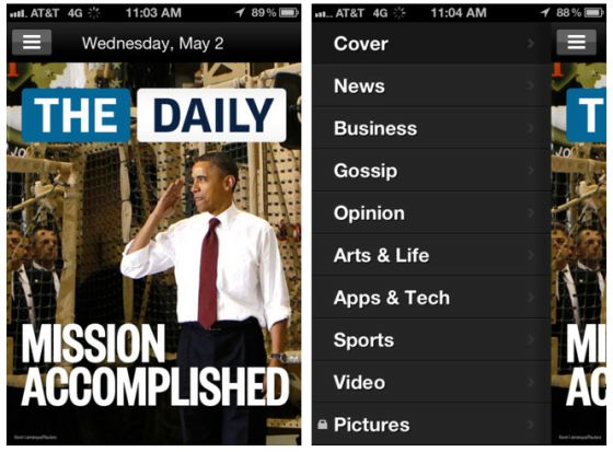 “The Daily” lanza su versión para iPhone