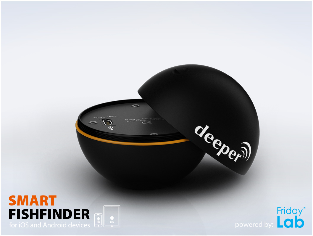 Deeper, un sónar portátil compatible con tu smartphone ¿vamos de pesca?