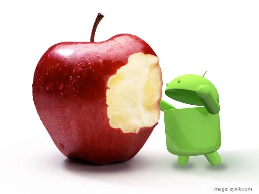 Android lidera el mercado de los smartphones y Apple el de las tablets