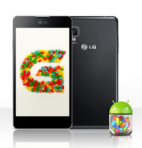 Desde noviembre, LG actualizará sus smartphones a Jelly Bean