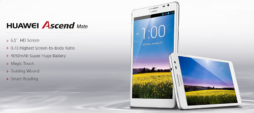 Huawei Ascend Mate, smartphone con pantalla de 6.1 pulgadas