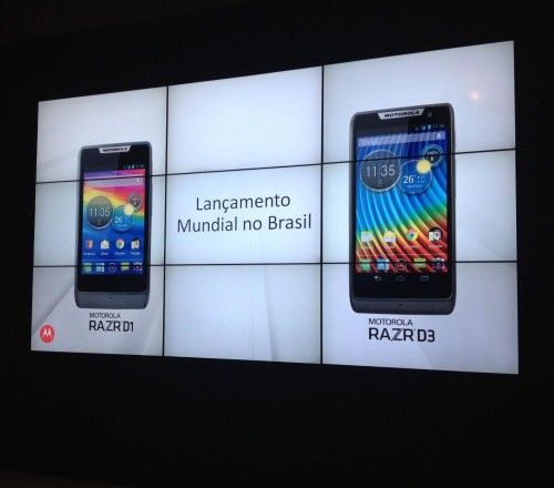RAZR D1 y D3, nuevos móviles Motorola con Android