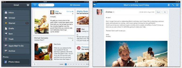 Incredimail, una app diferente para leer el correo en el iPad