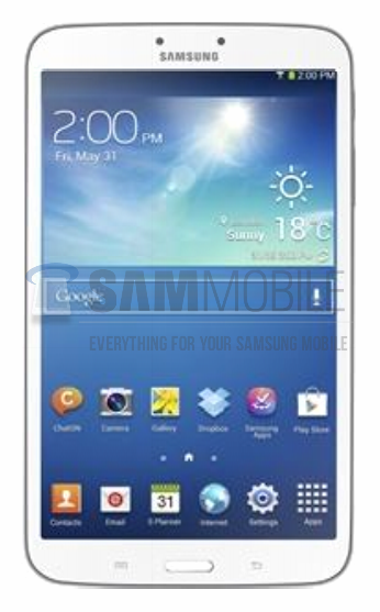 Se filtran especificaciones de la supuesta Samsung Galaxy Tab 3 8.0
