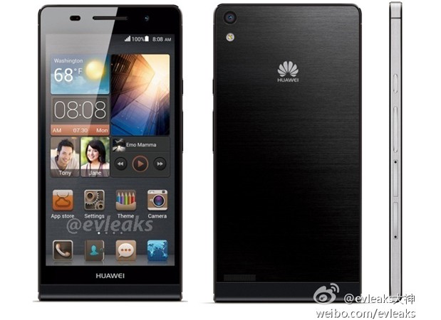 Huawei Ascend P6, el smartphone más fino del mundo