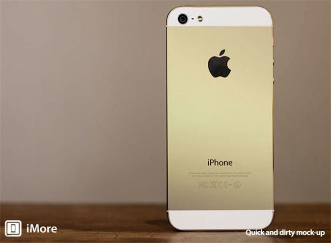 A vueltas con el iPhone dorado.
