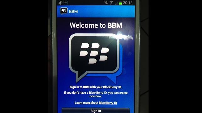 Ya está disponible Blackberry Messenger para Android e iOS