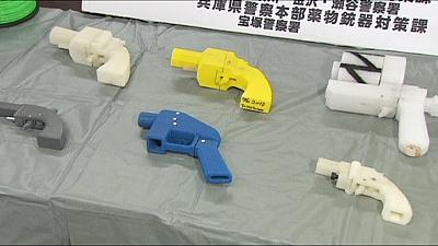 Un japonés fue arrestado tras fabricar pistolas con impresoras 3D