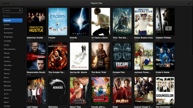 Popcorn Time llega a Android