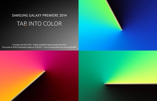 Samsung presentará el 12 de junio sus tablets de colores