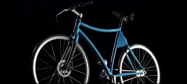 Samsung prototipa una bicicleta inteligente.