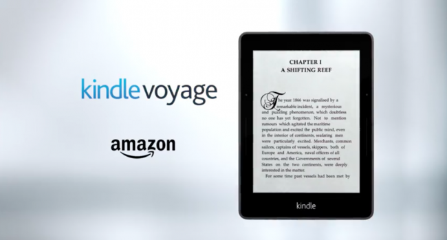 Amazon renueva sus productos Kindle y lanza el nuevo Kindle Voyage